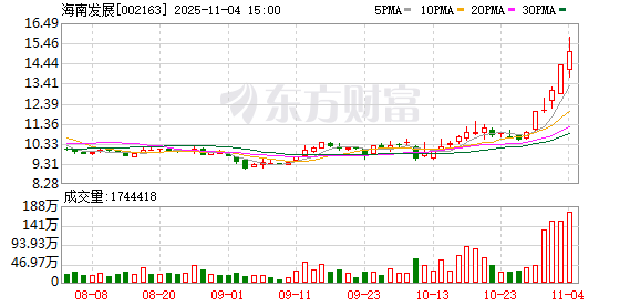 海南发展：截至10月31日公司股东总户数92014户  第1张
