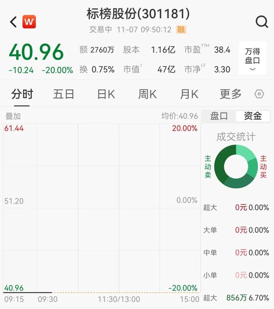 301181,突发跌停 第4张 301181,突发跌停 第4张