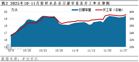 卓创资讯：屠宰量逐步恢复 11月份生猪屠宰毛利回暖  第4张