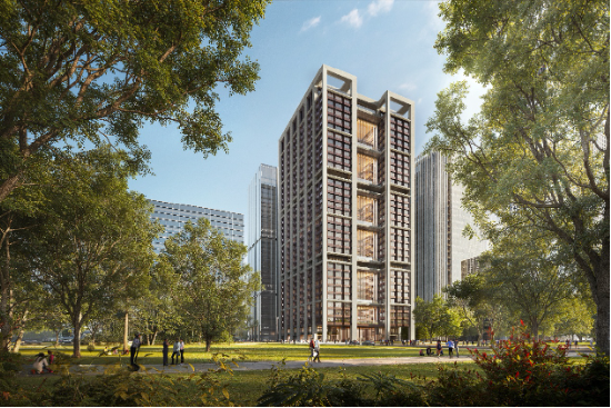 远洋北京CBD Z6项目定名维晟中心（Vision Place），首座“净零碳”写字楼样板层亮相  第4张