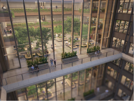 远洋北京CBD Z6项目定名维晟中心（Vision Place），首座“净零碳”写字楼样板层亮相  第10张