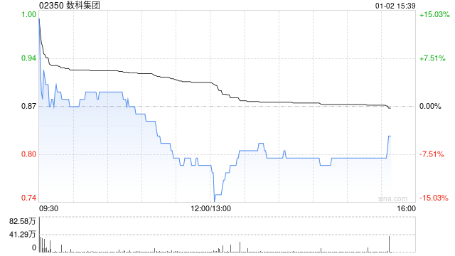 数科集团于1月2日上午起复牌  第1张