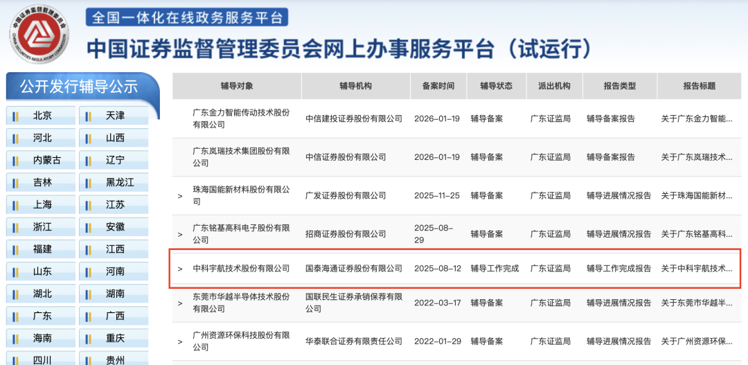 又一商业火箭企业，完成IPO辅导  第1张