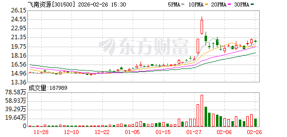 飞南资源：公司高度重视以企业价值为核心的市值管理，始终聚焦主业经营  第1张