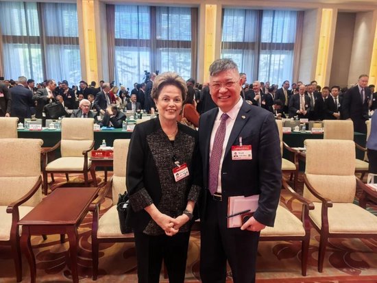 绿地集团张玉良董事长出席中国发展高层论坛2026年年会，并接受央视专访：让经济回升向好的预期更加强劲！  第2张