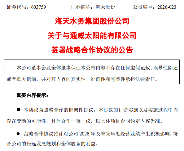 官宣牵手通威，海天股份强势涨停！光伏银浆产能消化有望破局，业绩能超预期吗？  第1张