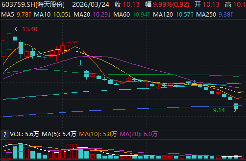 官宣牵手通威，海天股份强势涨停！光伏银浆产能消化有望破局，业绩能超预期吗？  第3张